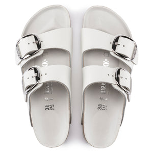 ARIZONA BIG BUCKLE LEATHER WHITE
