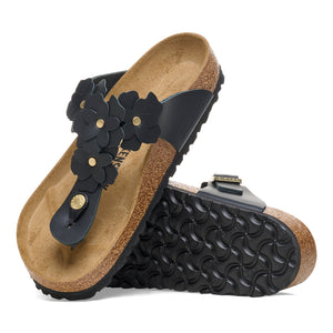 GIZEH LEATHER BLACK FLOWERS R 1026693