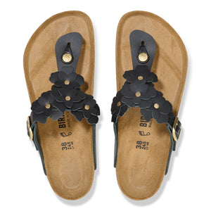 GIZEH LEATHER BLACK FLOWERS R 1026693