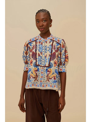 NATURE LAND SAND BLOUSE