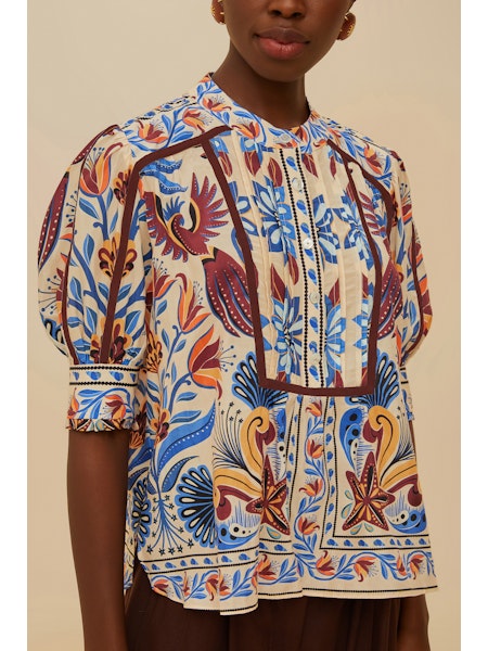 NATURE LAND SAND BLOUSE