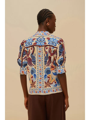NATURE LAND SAND BLOUSE