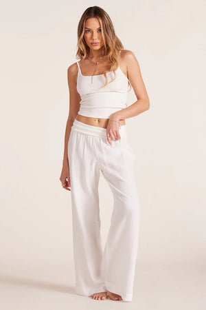 FOLD OVER WAIST BEACH PANT