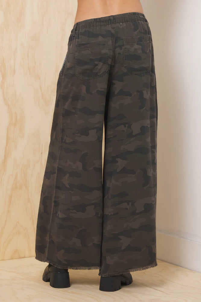 TENCEL WIDE LEG PANT
