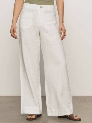 THE LINEN MARINE WIDE LEG
