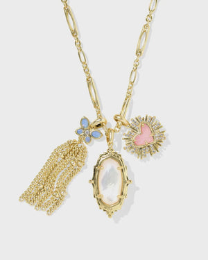 DOLLY PARTON ARI HEART CHARM NECKLACE