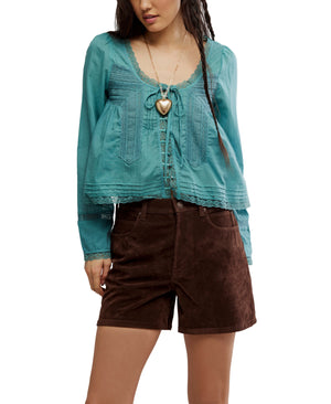 TIPPI VEGAN SUEDE SHORT
