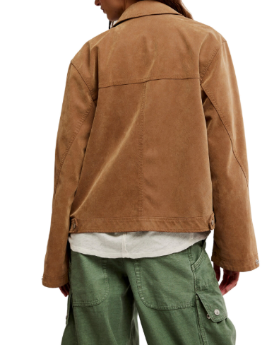 BLAIR VEGAN SUEDE JACKET