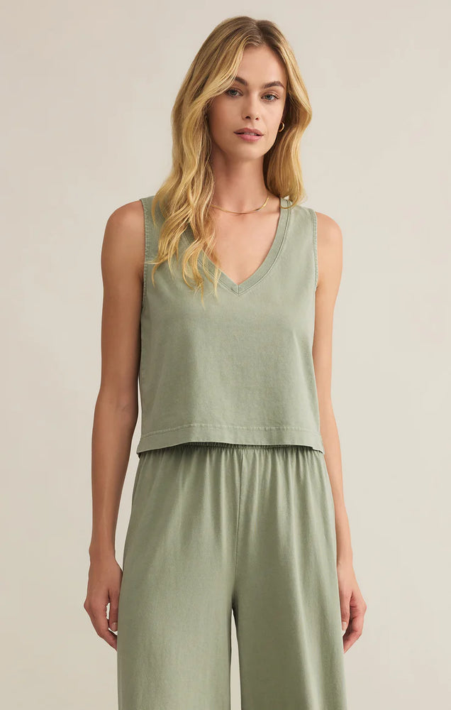 SLOANE V NECK TOP ZT242656S