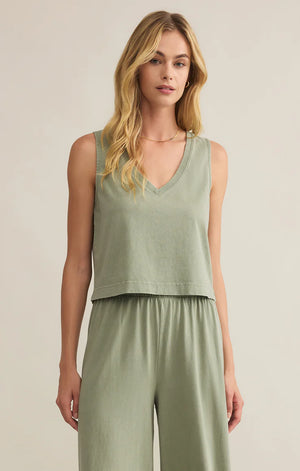 SLOANE V NECK TOP ZT242656S