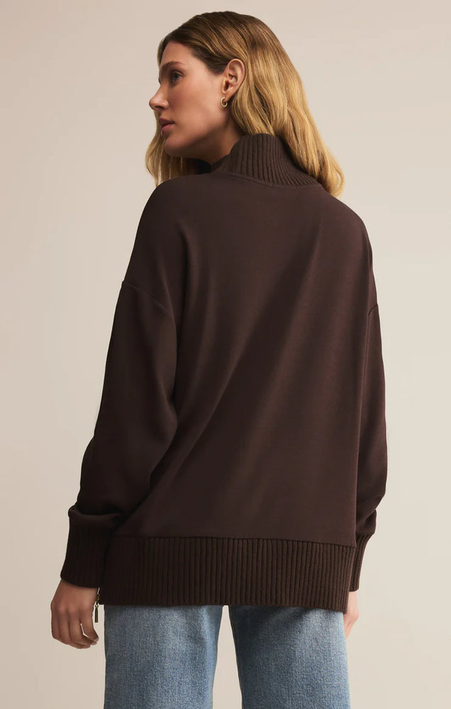 SABLE RIB SWEATSHIRT