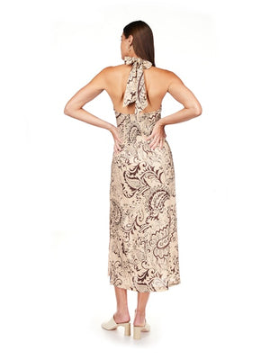 HAVANA NIGHTS HALTER DRESS