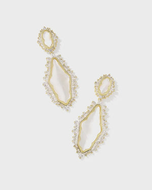 DOLLY PARTON CRYSTAL STATEMENT EARRING