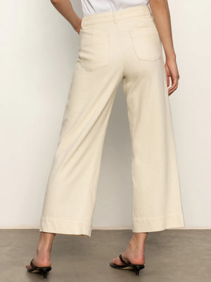 SOFT MARINE WIDE LEG CROP PANT