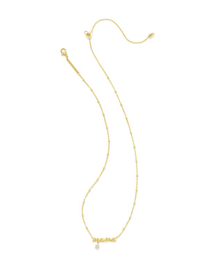 MAMA CRYSTAL SHORT PENDANT NECKLACE